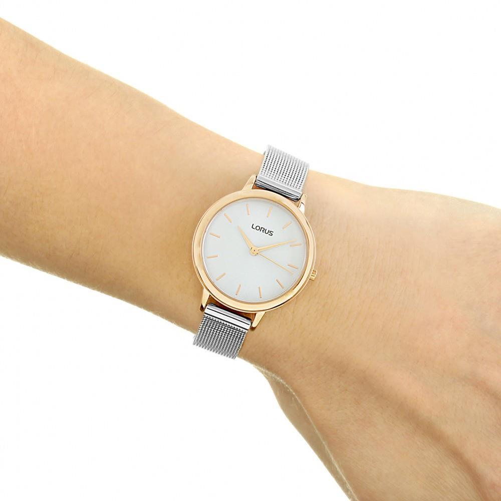 Lorus RG224PX9 Grey Mesh Strap Women's Watch - Watch Home™ Lorus RG224PX9 Grey Mesh Strap Women's Watch - Watch Home™